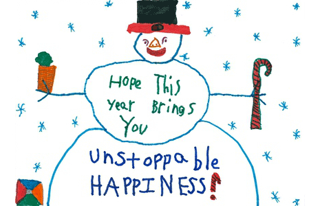 snowman card